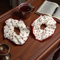  عکس1 اسکرانچی خالخالی پاپییون قرمز